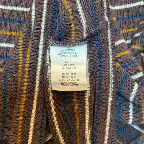 O’ Neill Dark Purple with Stripes Shirt - Size L - Picture 4 of 4